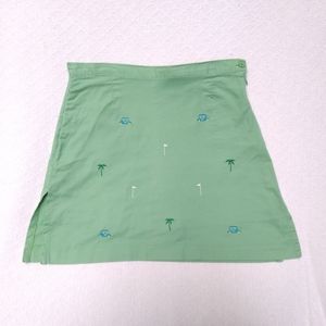AW Golf by Allyson Whitmore Green Golfing Skort